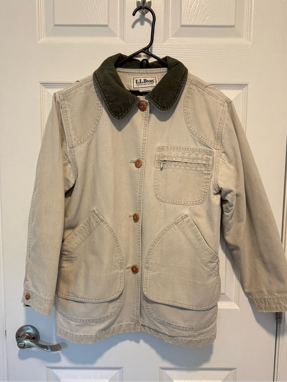 Vintage LL Bean Chore Coat Small Petite
